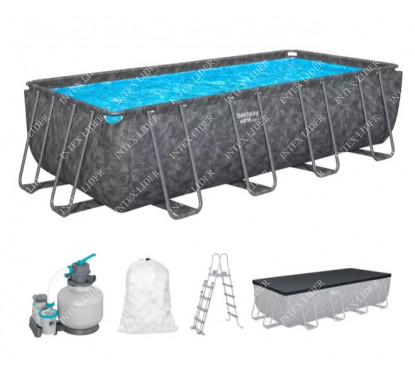 Каркасный прямоугольный бассейн APX-365 Bestway, 549х274х132см (561KA)