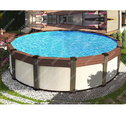 Сборно металлический бассейн Contempra 5,5х1,35м
