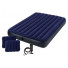 Матрас надувной Classic Downy Fiber-Tech 152x203х25 см, с ручным насосом 64765